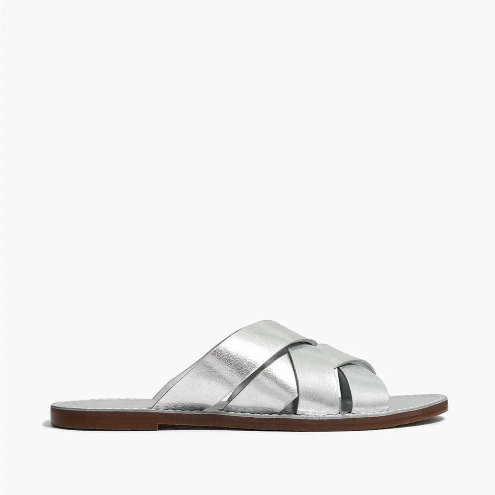 Madewell The Boardwalk Woven Slide Sandal - Picture 3 of 8